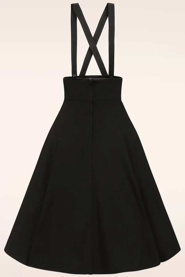 Flash Sale Collectif Clothing Alexa Ponte Swing Rok In Zwart