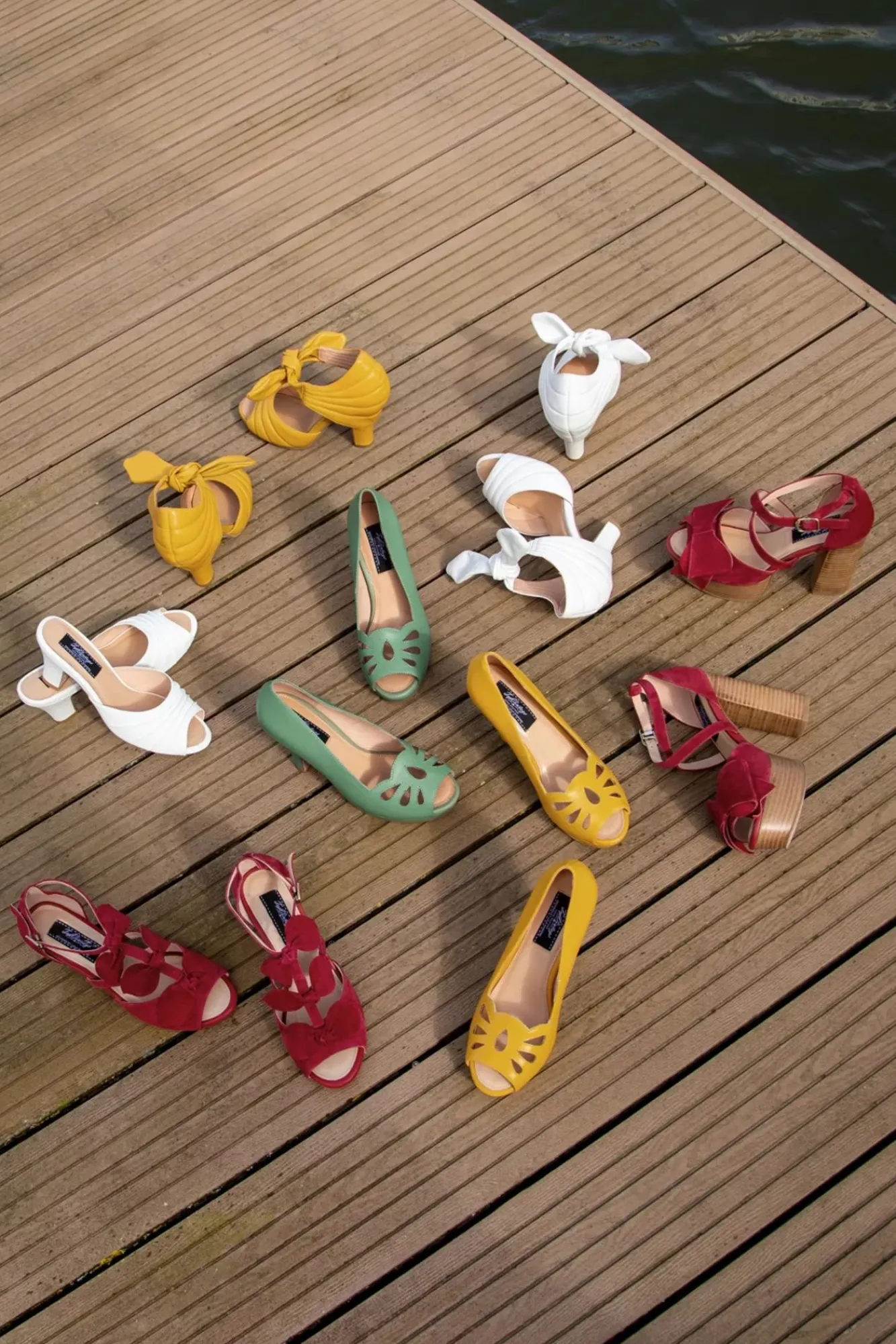 angie_monaco_peeptoe_pumps_in_mango_mojito_5.webp Outlet Lola Ramona u2665 Topvintage Angie Monaco Peeptoe Pumps In Mango Mojito