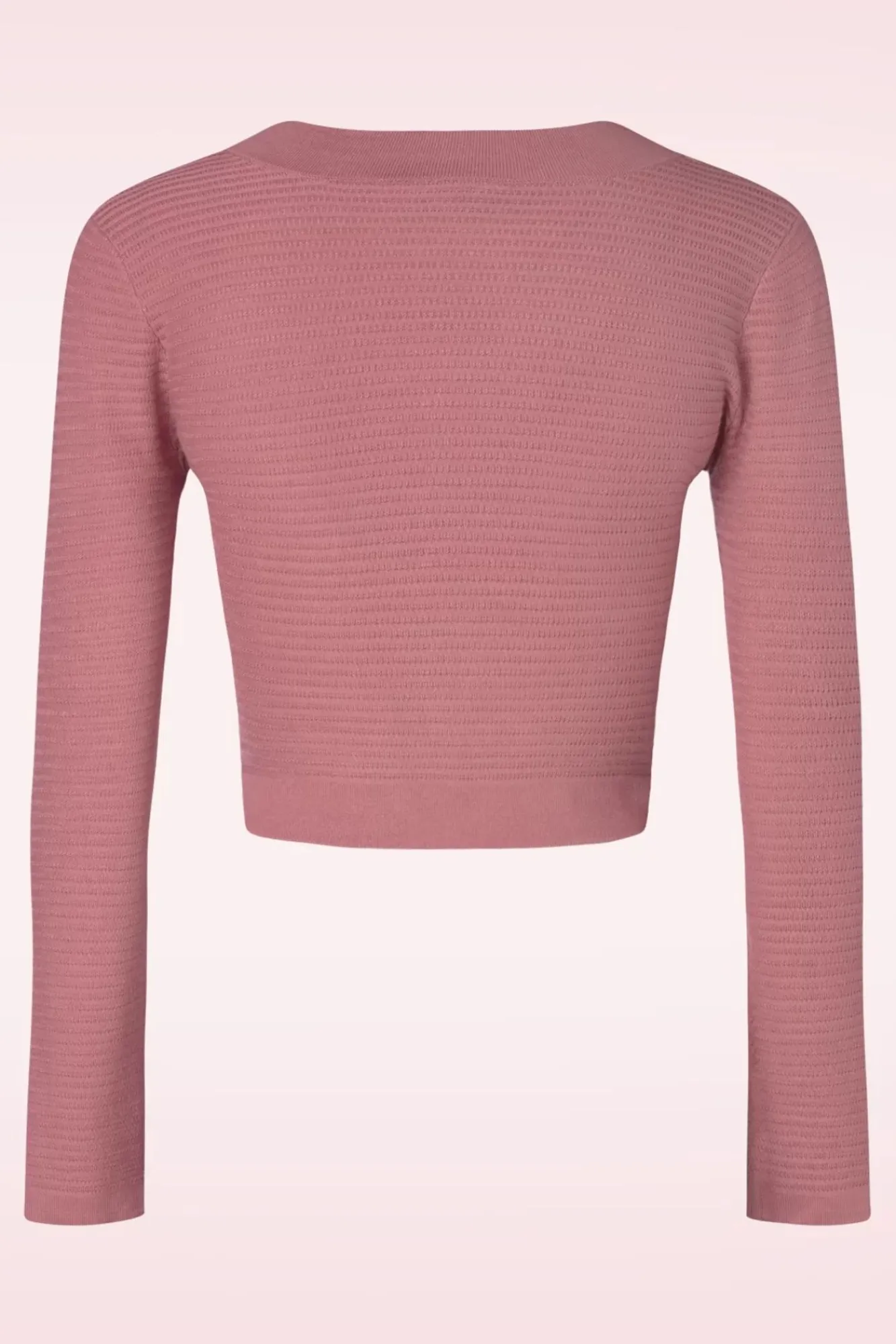 ariane_getextureerd_gebreid_cropped_vest_in_roze_2.webp Best Sale Vixen Ariane Getextureerd Gebreid Cropped Vest In Roze