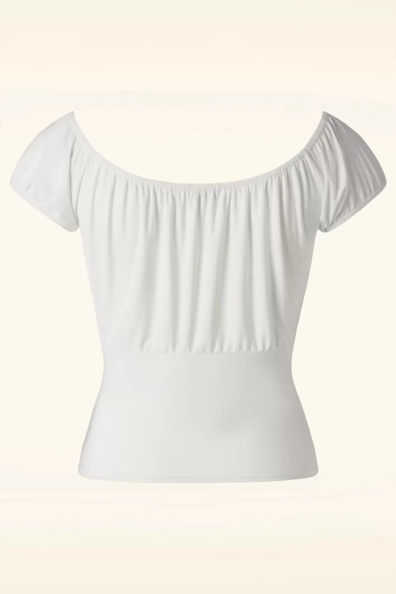 belinda_offshoulder_top_in_wit_1.webp Store Vintage Chic for Topvintage Belinda Off-Shoulder Top In Wit