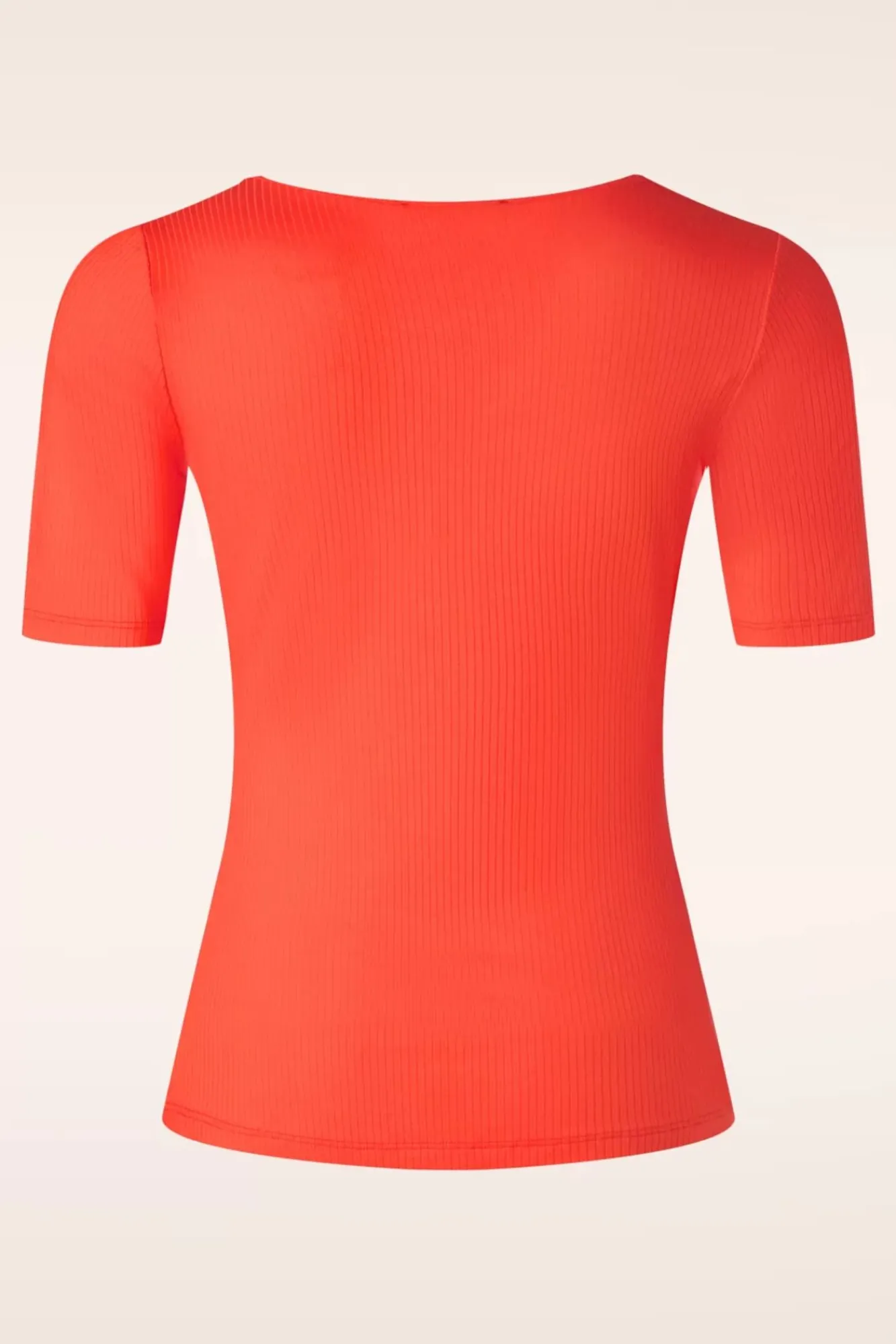 carice_uni_rib_top_in_zon_oranje_2.webp Store King Louie Carice Uni Rib Top In Zon Oranje