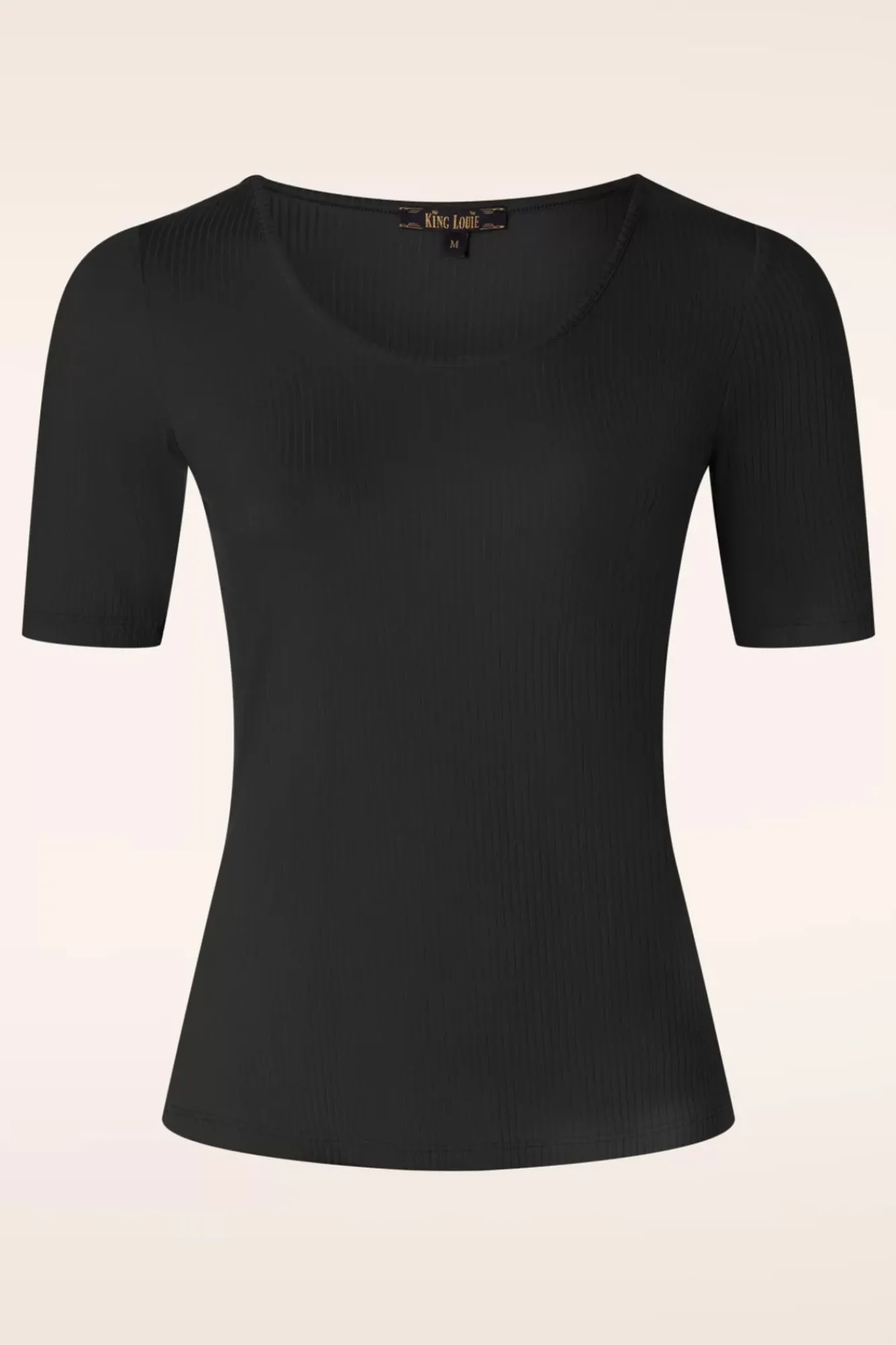 carice_uni_rib_top_in_zwart_0.webp Cheap King Louie Carice Uni Rib Top In Zwart