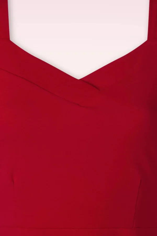 Best Vintage Chic for Topvintage Catrice Swing Jurk In Lipstick Rood