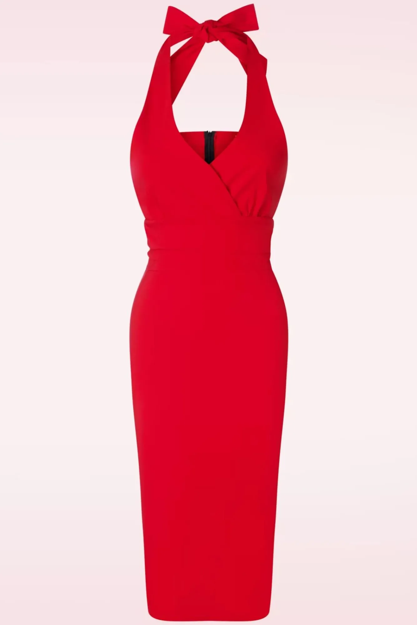 cher_halter_pencil_jurk_in_rood_0.webp Outlet Vintage Chic for Topvintage Cher Halter Pencil Jurk In Rood