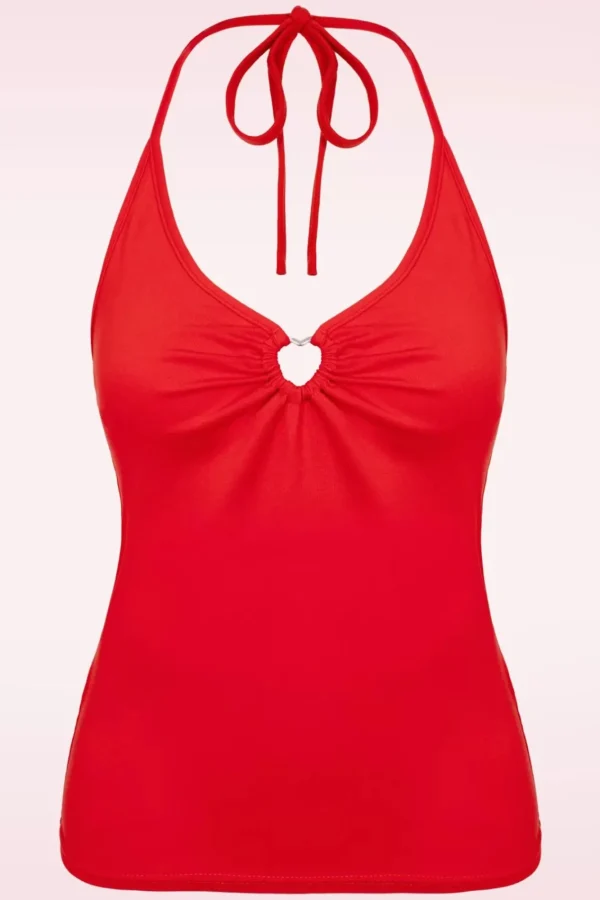 Cheap Bunny Cheryl Top In Rood
