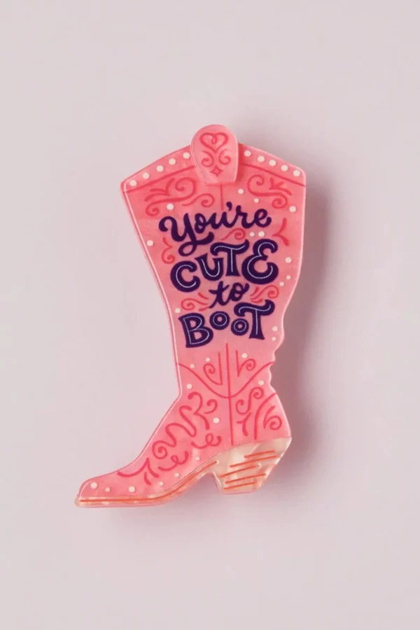 Store Erstwilder Cute To Boot Broche