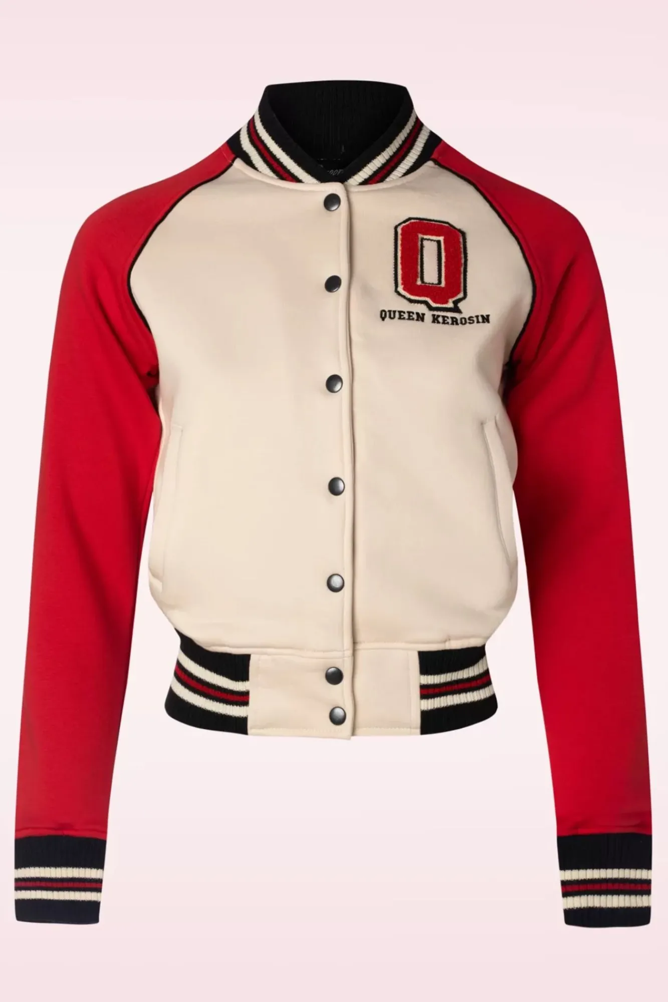damen_raglan_college_sweat_jacket_in_beige_en_rood_0.webp Store Queen Kerosin Damen Raglan College Sweat Jacket In Beige En Rood