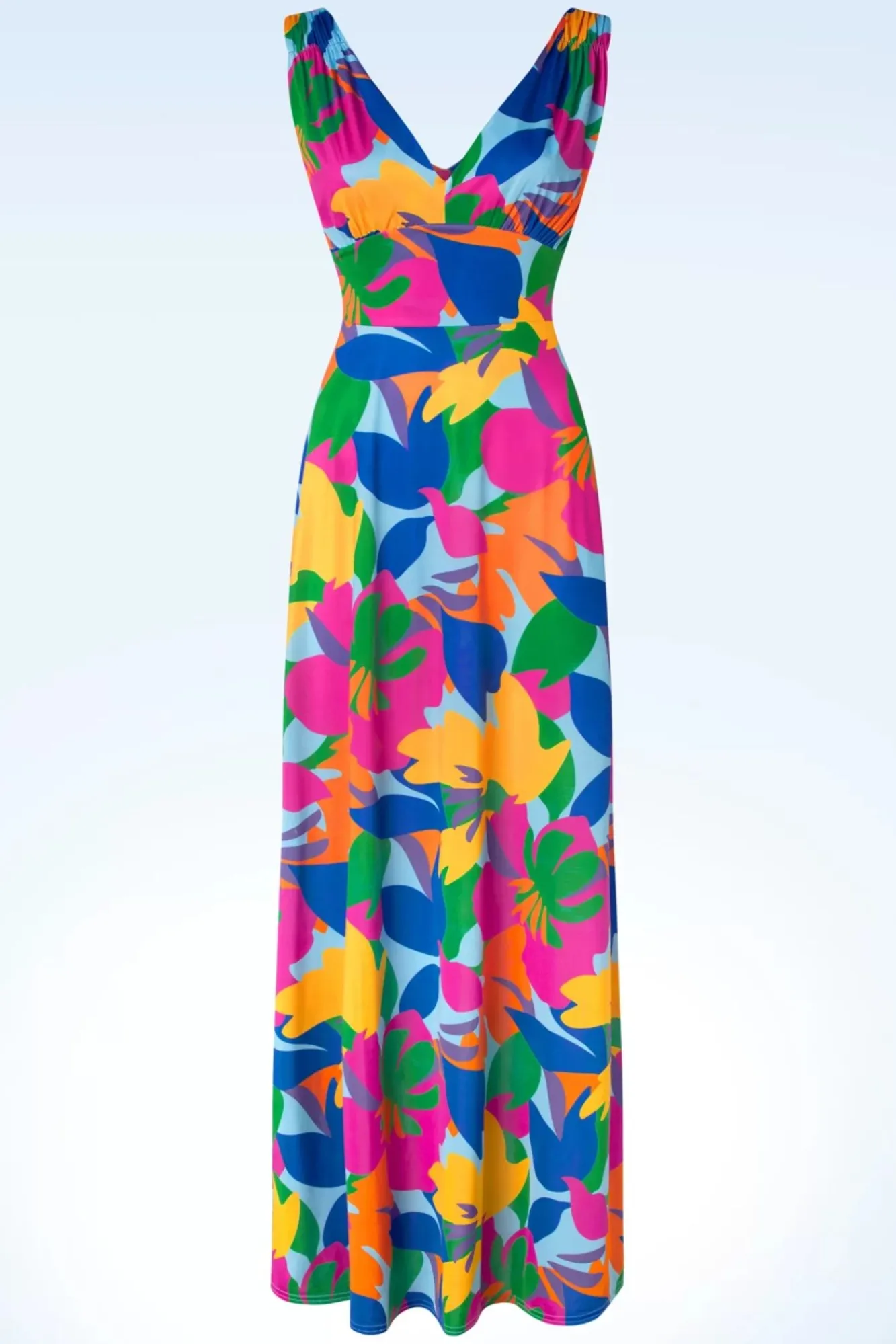 deveny_abstract_maxi_jurk_in_multi_0.webp Fashion Vintage Chic for Topvintage Deveny Abstract Maxi Jurk In Multi