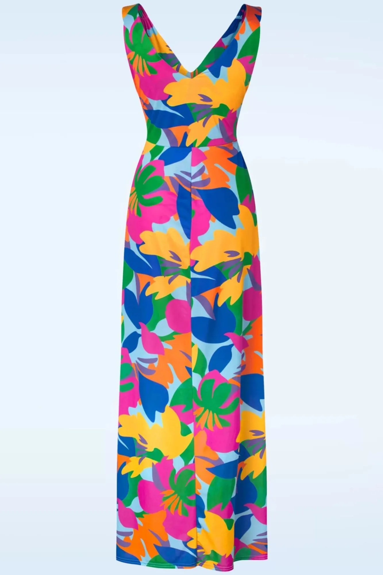 deveny_abstract_maxi_jurk_in_multi_1.webp Fashion Vintage Chic for Topvintage Deveny Abstract Maxi Jurk In Multi
