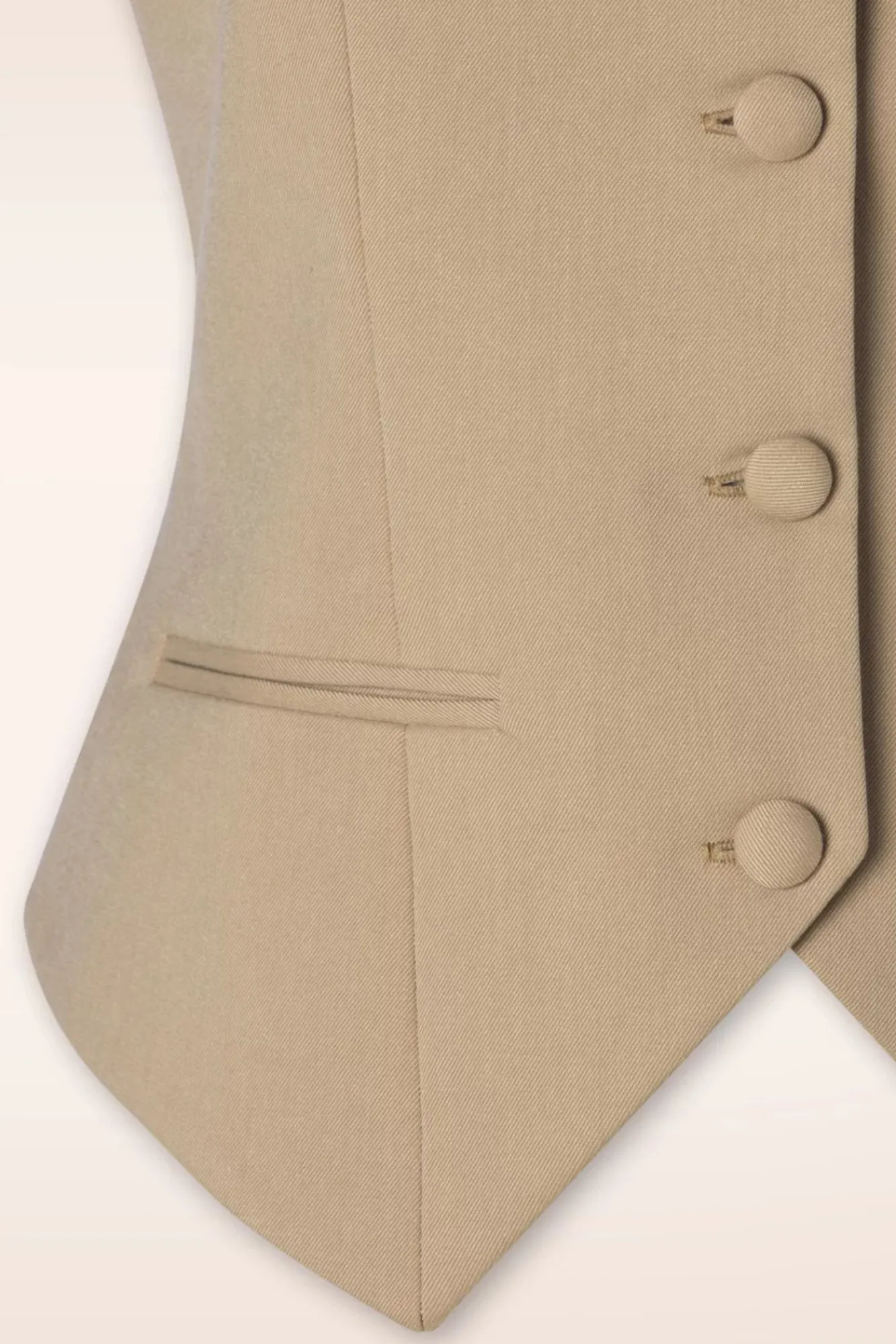 dianne_gilet_in_beige_3.webp Shop Glamour Bunny Business Babe Dianne Gilet In Beige