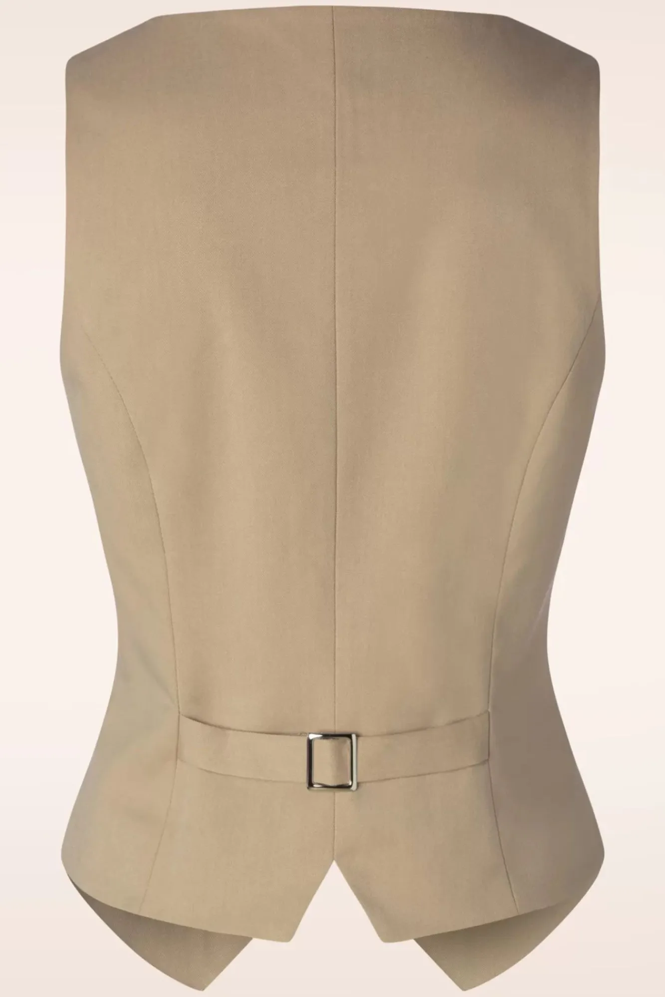 dianne_gilet_in_beige_4.webp Shop Glamour Bunny Business Babe Dianne Gilet In Beige