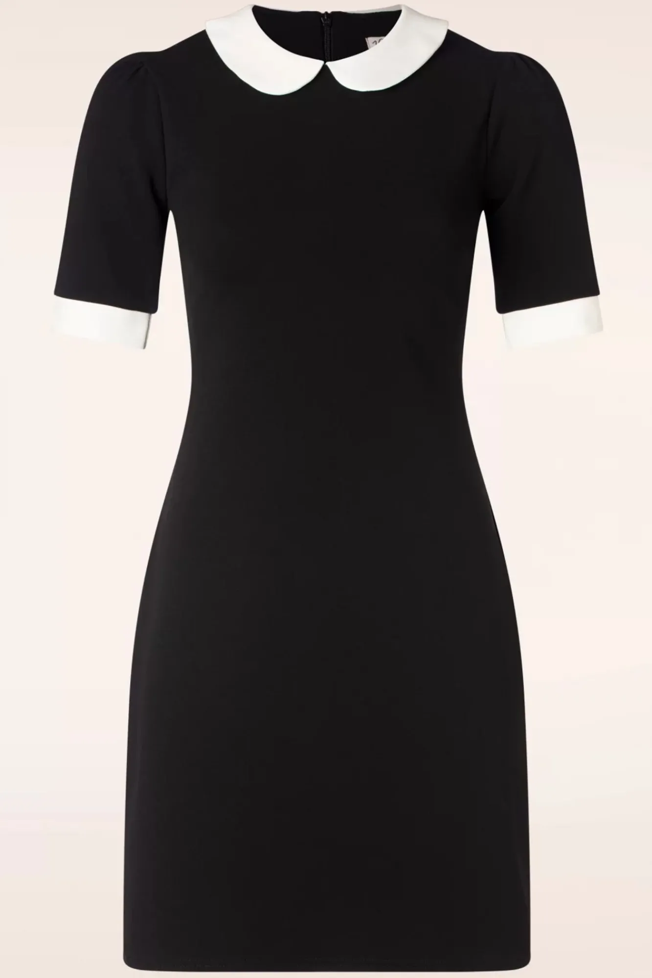 ebony_jurk_in_zwart_en_wit_0.webp Flash Sale Vintage Chic for Topvintage Ebony Jurk In Zwart En Wit