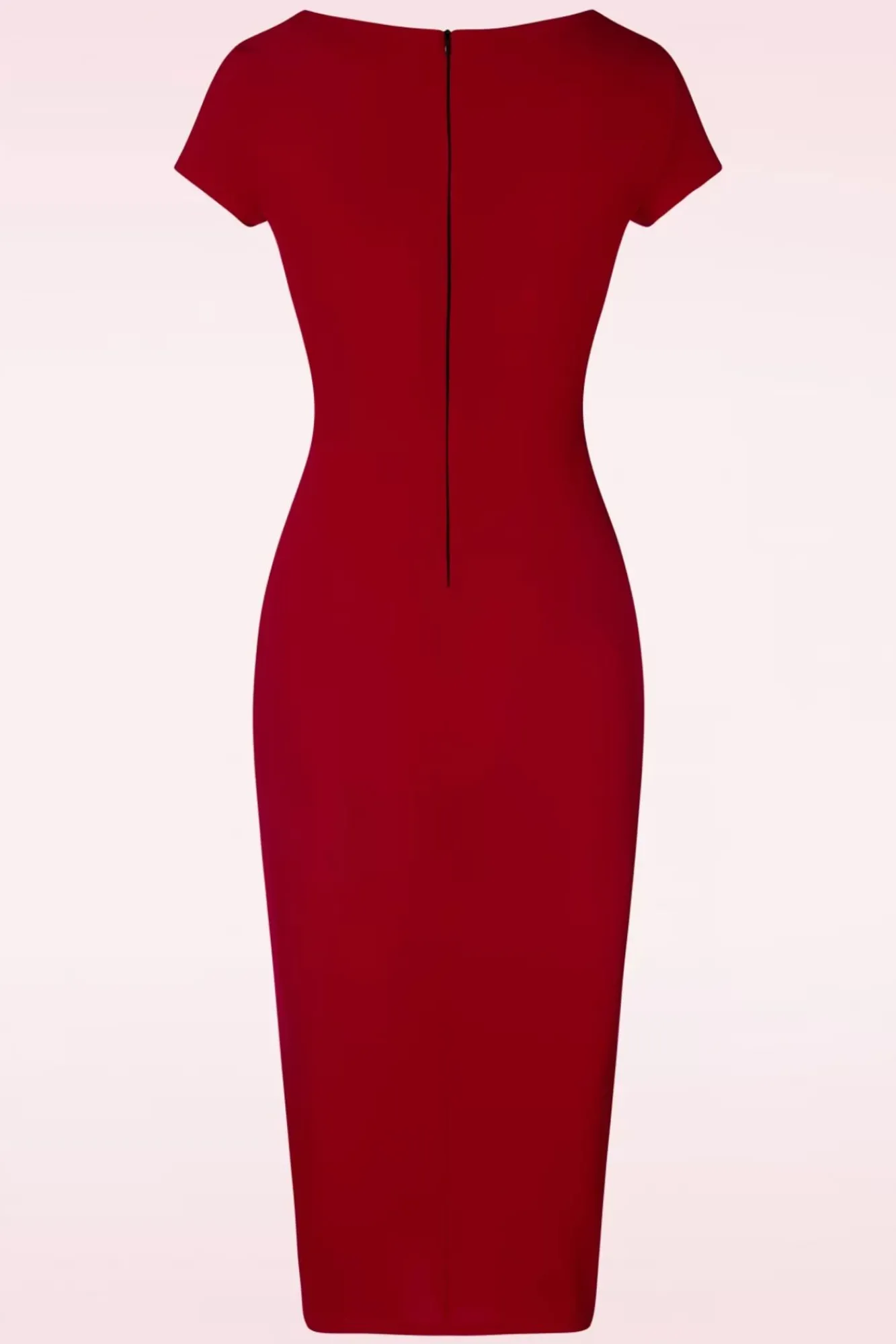 effen_jurk_in_rood_1.webp Outlet Vintage Chic for Topvintage Effen Jurk In Rood
