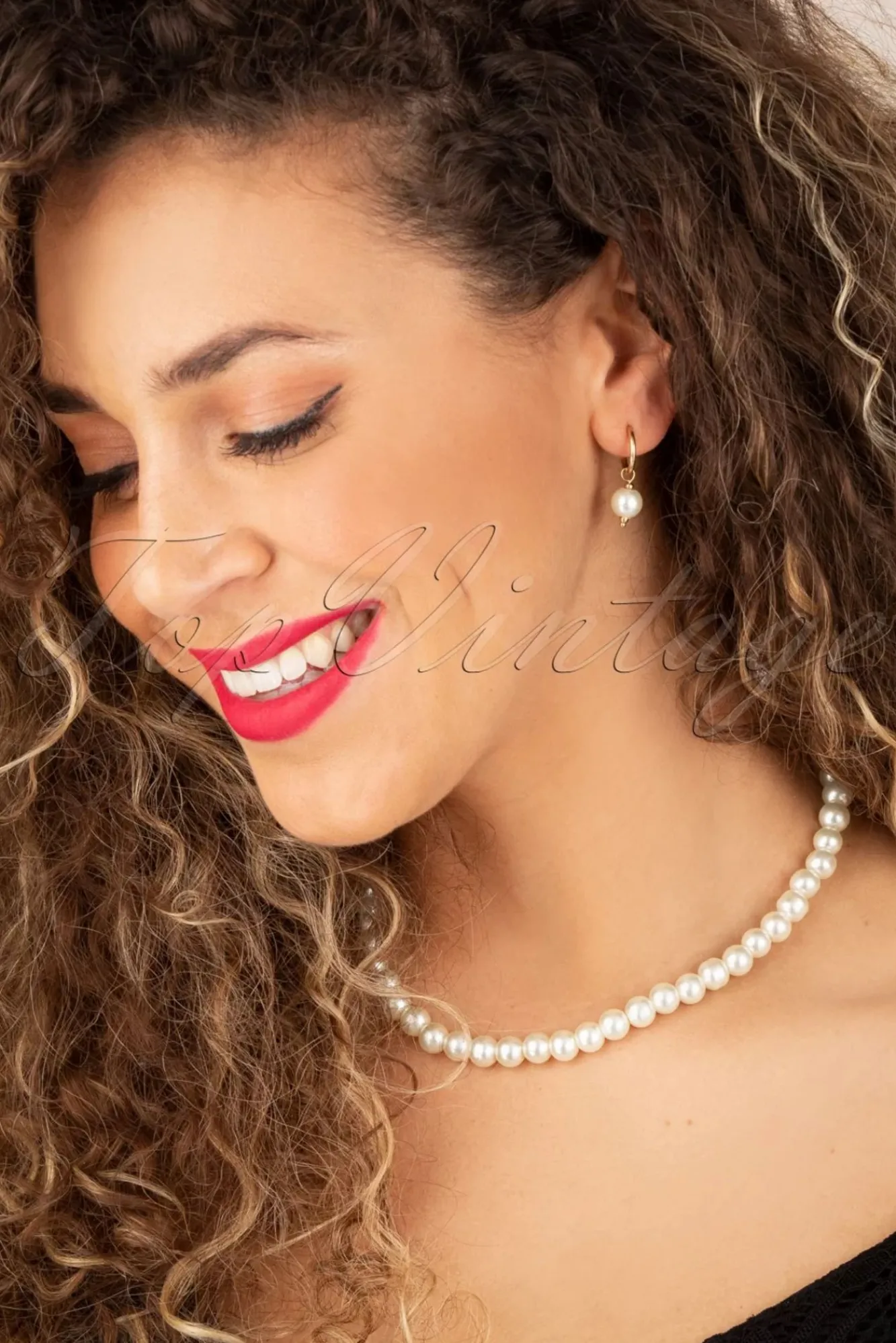 elegante_parelketting_in_ivoor_0.webp Online Topvintage Boutique Collection Elegante Parelketting In Ivoor