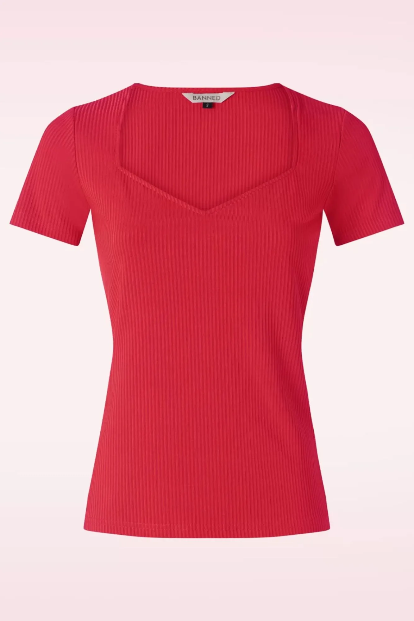 fara_top_in_rood_0.webp Outlet Banned Retro Fara Top In Rood