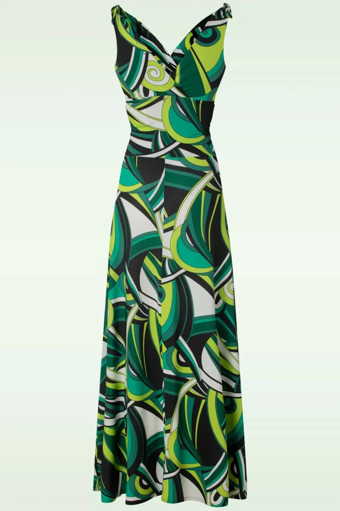 grecian_maxi_jurk_in_groen_1.webp Hot Vintage Chic for Topvintage Grecian Maxi Jurk In Groen