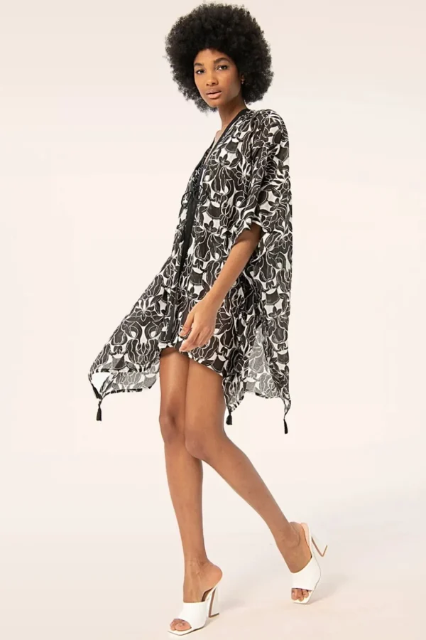 Cheap Surkana Inca Kimono In Zwart