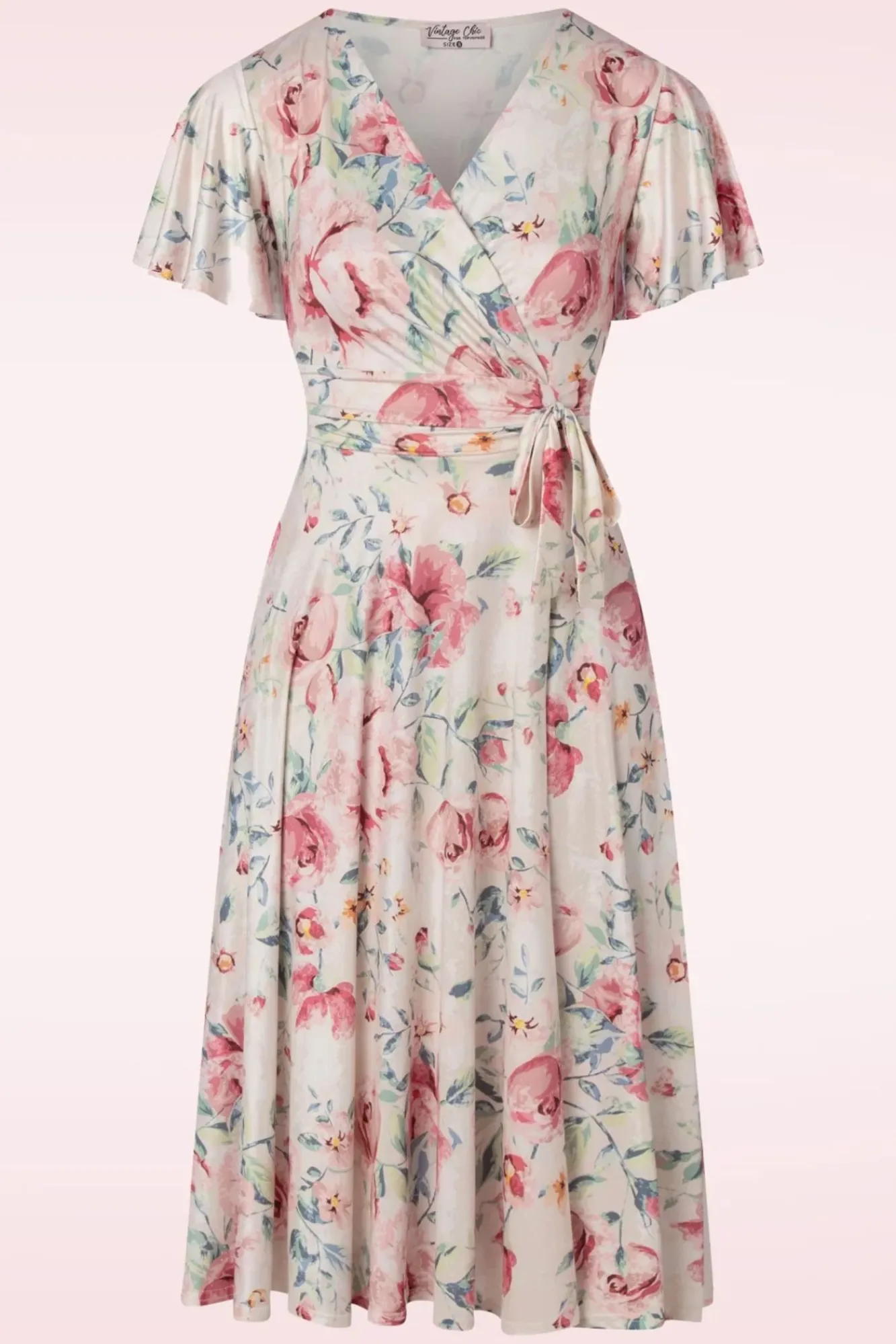 irene_flower_overslagswingjurk_in_zijdeachtig_creme_1.webp Online Vintage Chic for Topvintage Irene Flower Overslagswingjurk In Zijdeachtig Creme