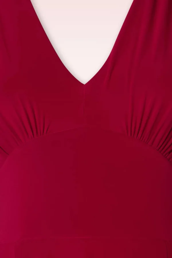 Best Sale Vintage Chic for Topvintage Isabella Swing Jurk In Rood
