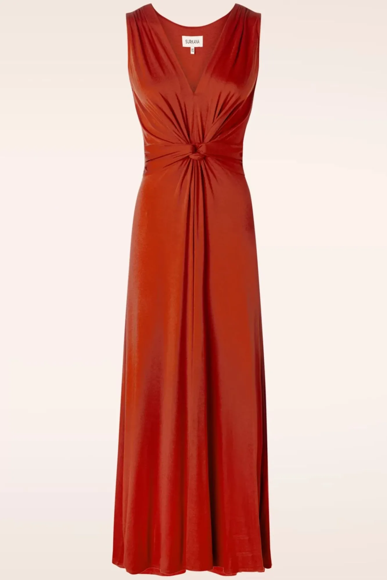 jasmine_maxi_jurk_in_steenrood_1.webp New Surkana Jasmine Maxi Jurk In Steenrood