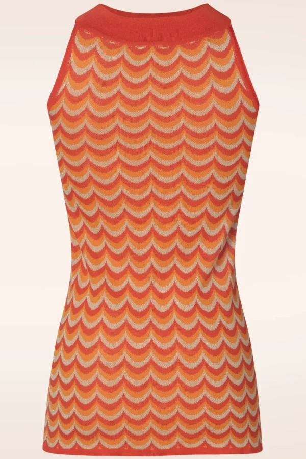 New WNT Collection Jessie Waves Top In Oranje