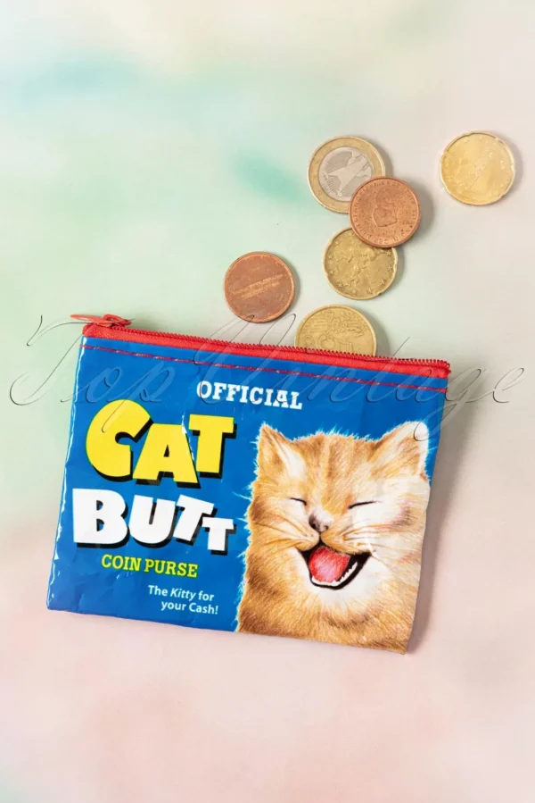 Cheap Blue Q Kat Butts Portemonnee