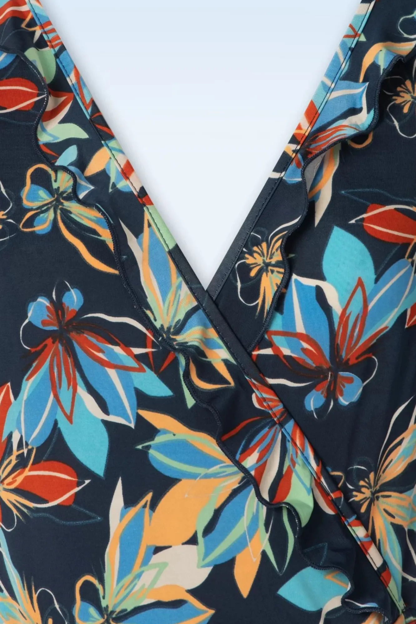 lenia_floral_maxi_jurk_in_blauw_1.webp Flash Sale Md'M Lenia Floral Maxi Jurk In Blauw