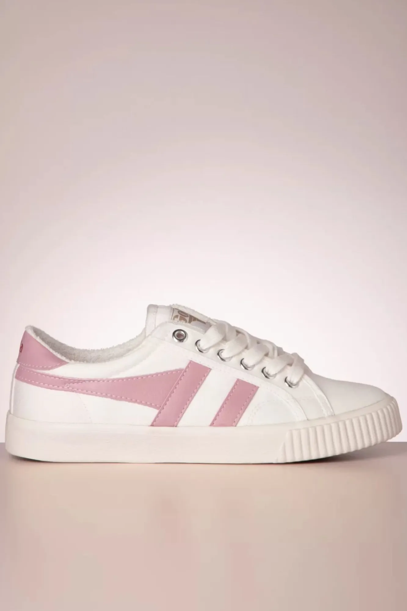 mark_cox_tennis_sneakers_in_gebroken_wit_en_lichtroze_0.webp Online Gola Mark Cox Tennis Sneakers In Gebroken Wit En Lichtroze