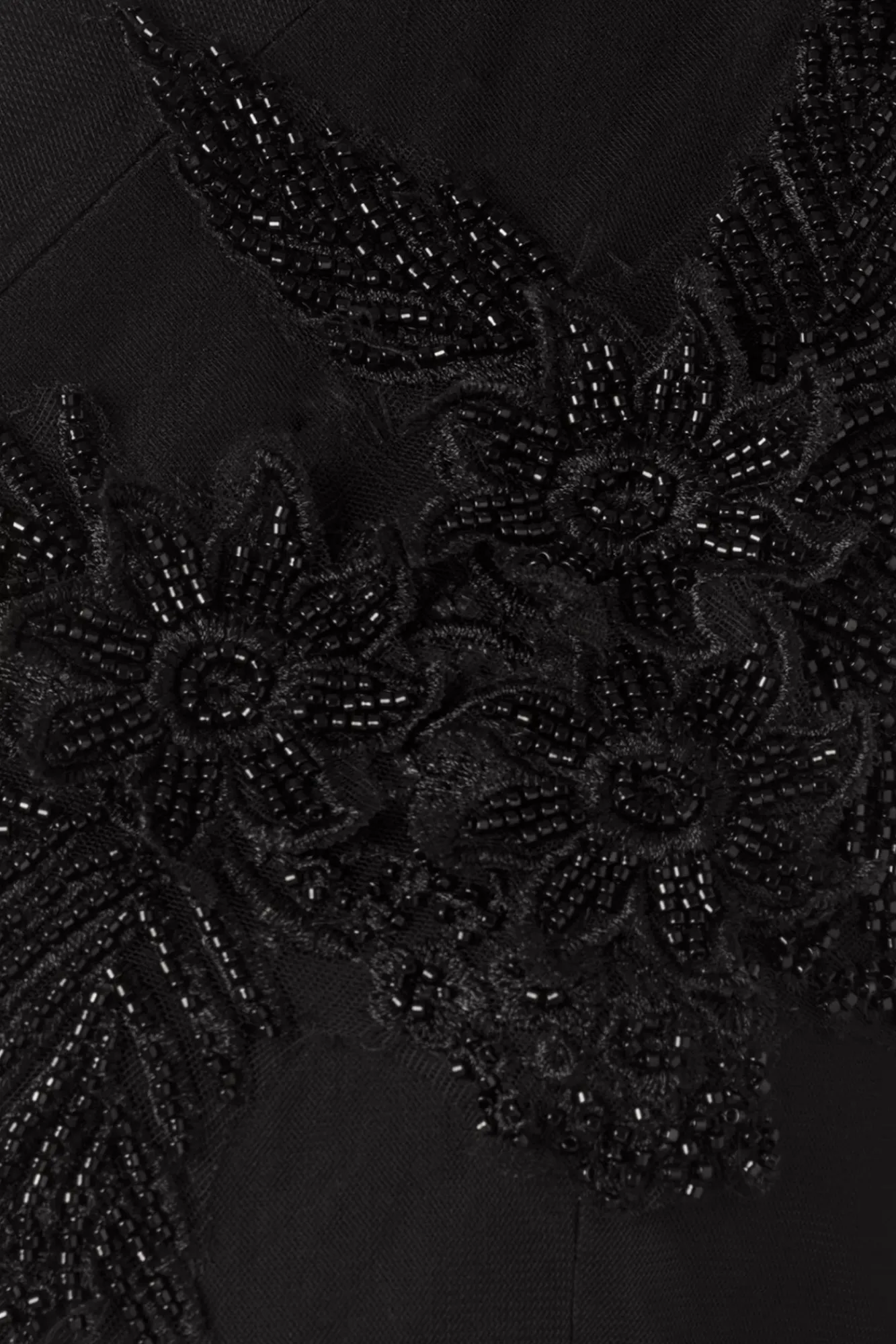 sabrina_beaded_tulle_sash_pencil_jurk_in_zwart_4.webp Hot Rebel Love Clothing Sabrina Beaded Tulle Sash Pencil Jurk In Zwart