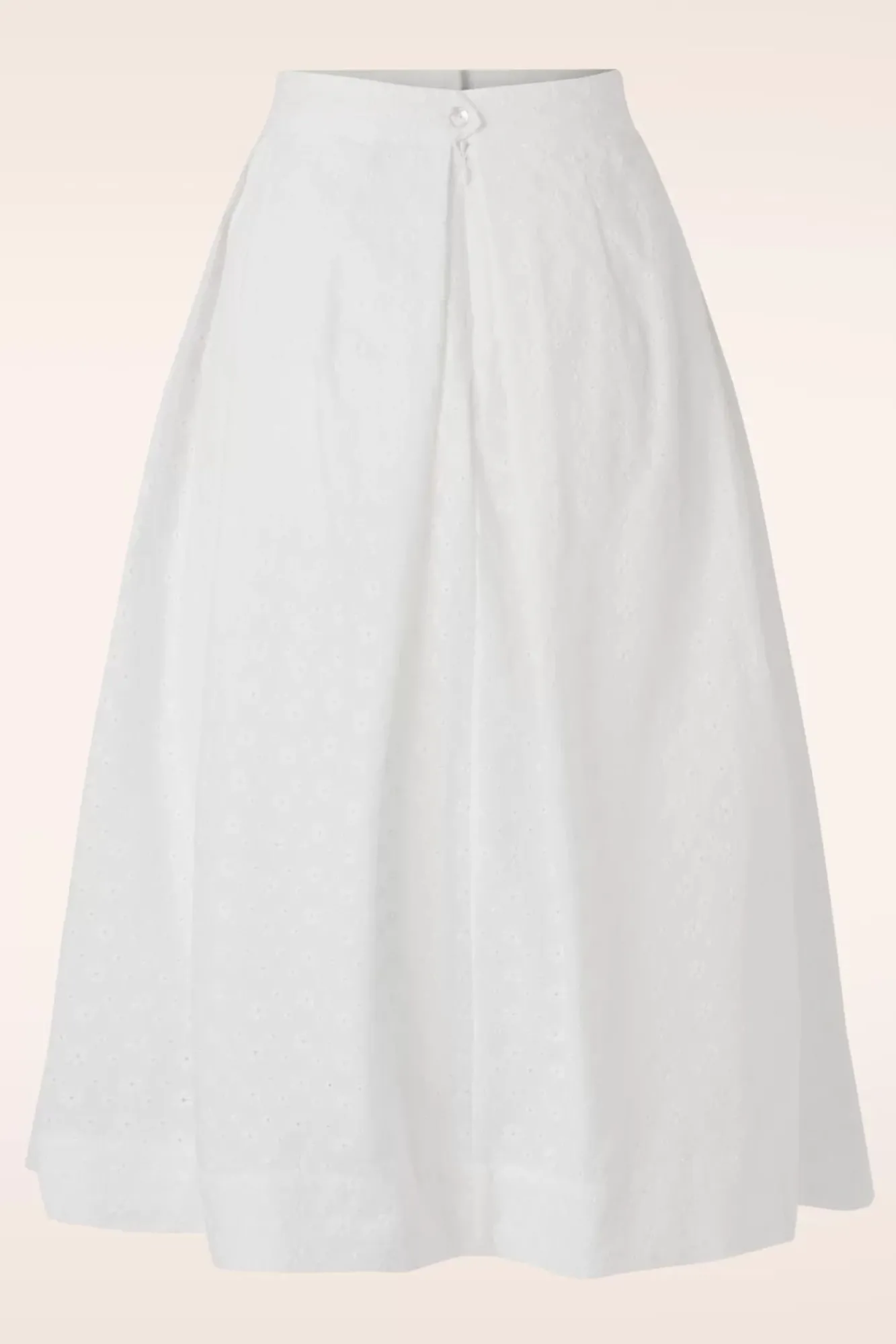 suzette_rosa_broderie_anglaise_rok_met_plooien_in_wit_2.webp Fashion King Louie Suzette Rosa Broderie Anglaise Rok Met Plooien In Wit