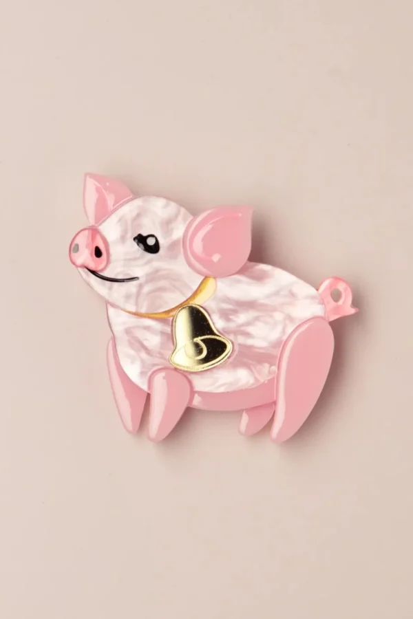 Best Erstwilder That'Ll Do Pig Broche