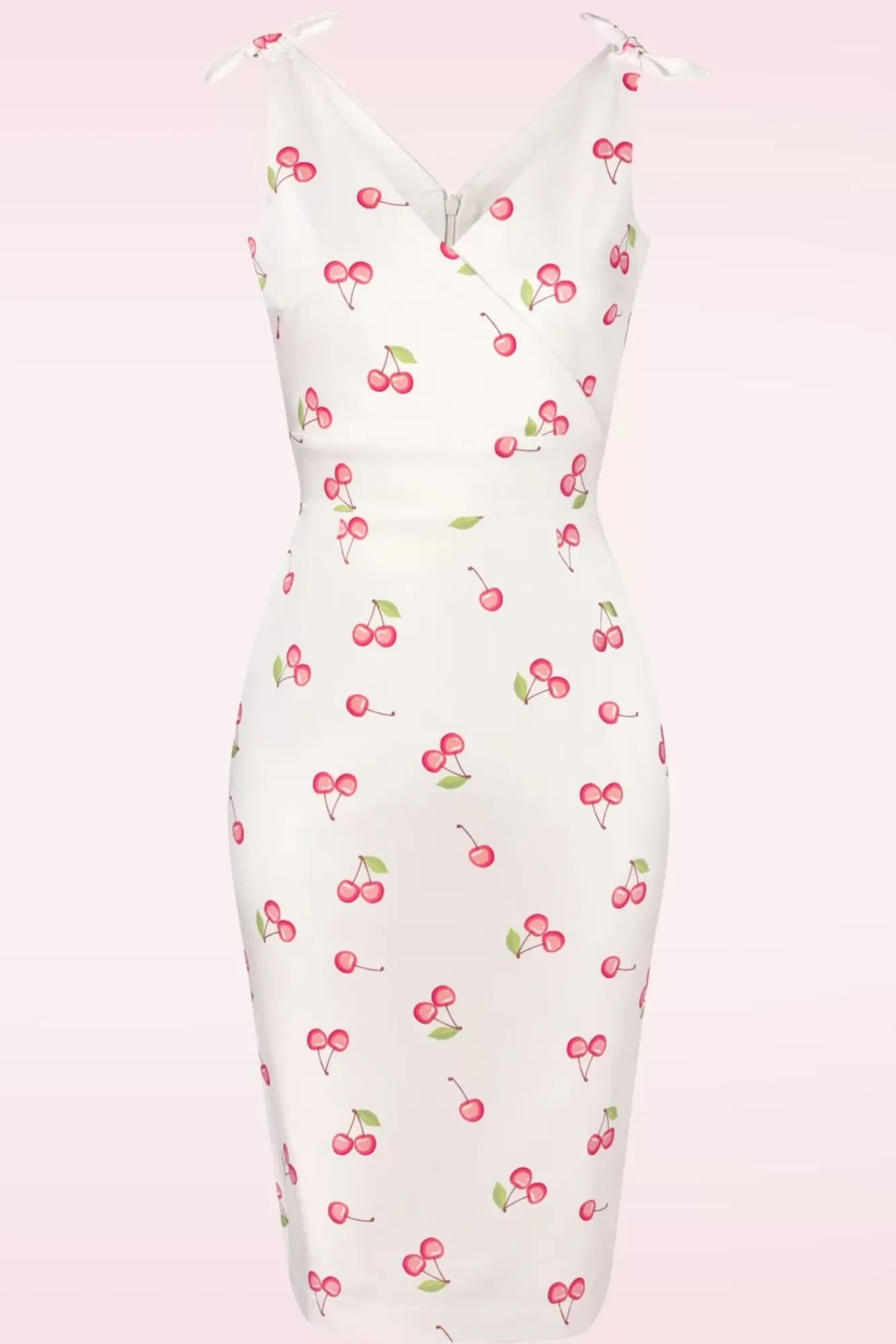 the_harper_penciljurk_met_kersenprint_in_wit_3.webp Discount Glamour Bunny The Harper Penciljurk Met Kersenprint In Wit