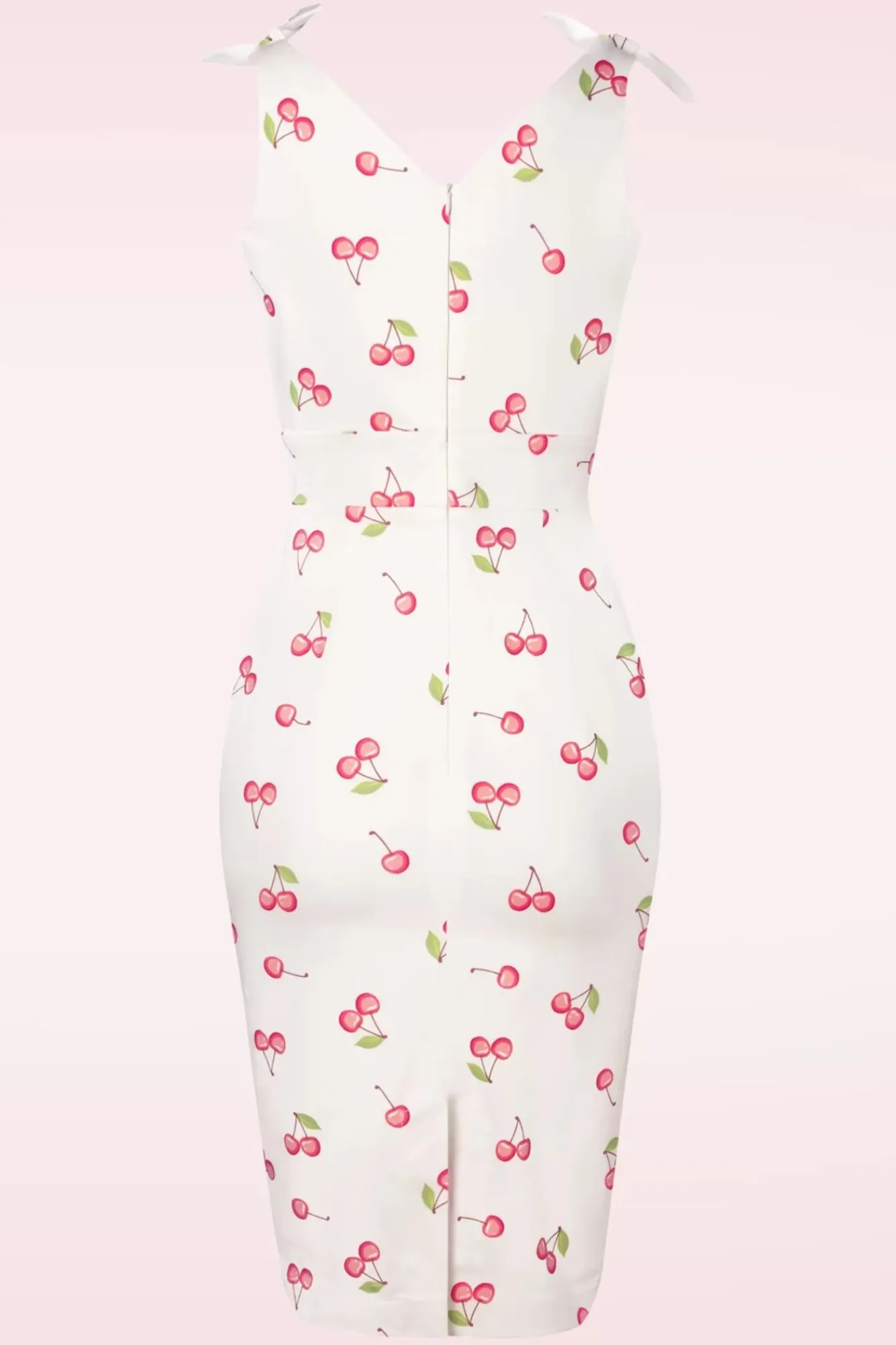 the_harper_penciljurk_met_kersenprint_in_wit_6.webp Discount Glamour Bunny The Harper Penciljurk Met Kersenprint In Wit